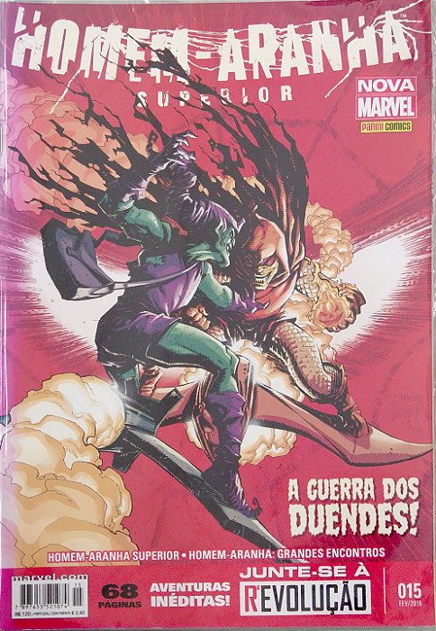 Gibi #15 - Homem-aranha Superior (1ª Série) Autor Slott, Dan (2015) [usado]