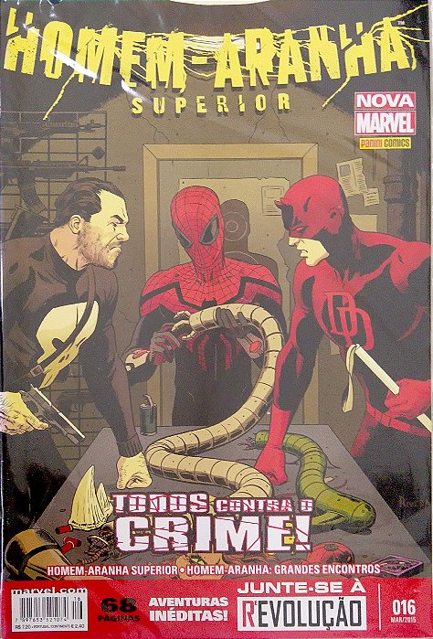 Gibi #16 - Homem-aranha Superior (1ª Série) Autor Slott, Dan (2015) [usado]