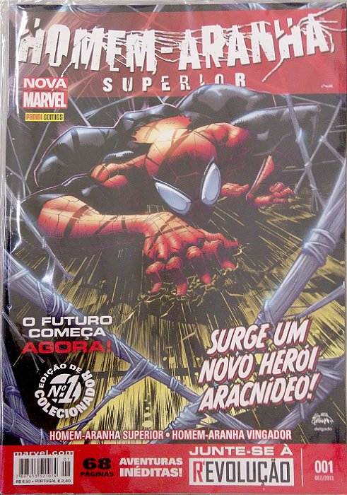 Gibi #1 - Homem-aranha (1ª Série) Autor Yost, Christopher (2013) [usado]
