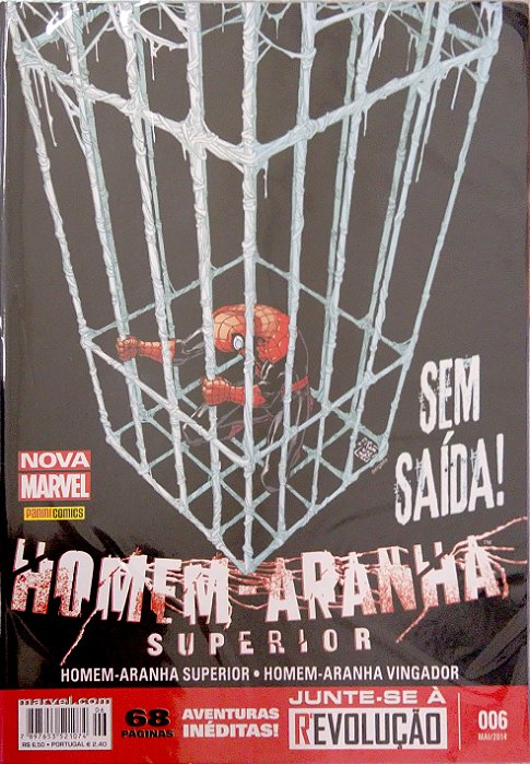 Gibi #6 - Homem-aranha Superior (1ª Série) Autor Yost, Christopher (2014) [usado]