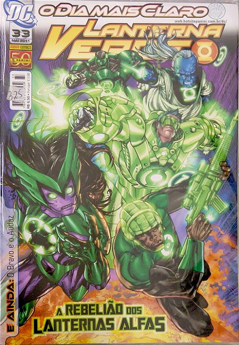 Gibi #33 - Lanterna Verde - o Dia Mais Claro Autor Johns Geoff (2011) [usado]