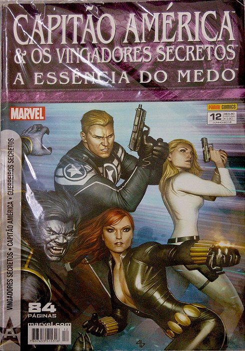 Gibi #12 - Capitão América & os Vingadores Secretos Autor Spencer, Nick (2012) [usado]