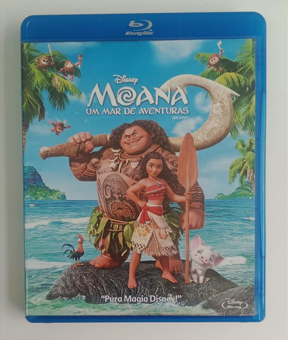 Dvd [blu-ray] Moana Editora (2017) [seminovo]