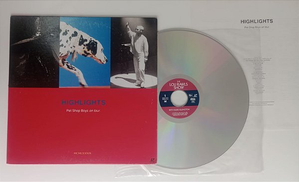 Dvd [laserdisc] Pet Shop Boys - Highlights Editora (1991) [usado]