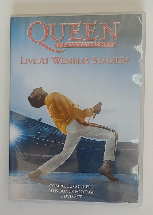 Dvd Queen - Wembley Stadium Editora (2003) [usado]