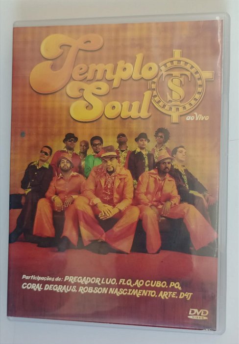 Dvd Templo Soul / ao Vivo Editora [usado]