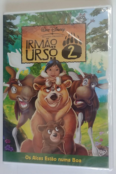 Dvd Irmão Urso 2 Disney Editora [novo]