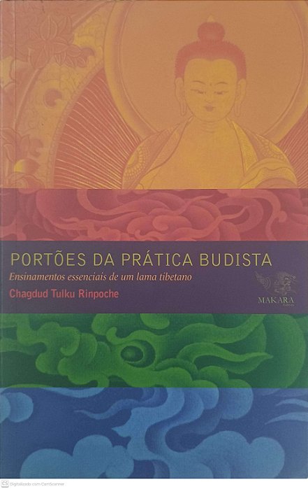 Livro Portões da Prática Budista Autor Rinpoche, Chagdud Talki (2013) [usado]