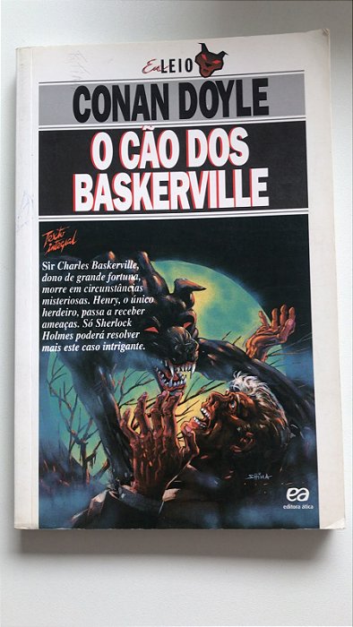 Livro o Cão dos Baskerville- Col. Eu Leio Autor Doyle, Conan (2016) [usado]