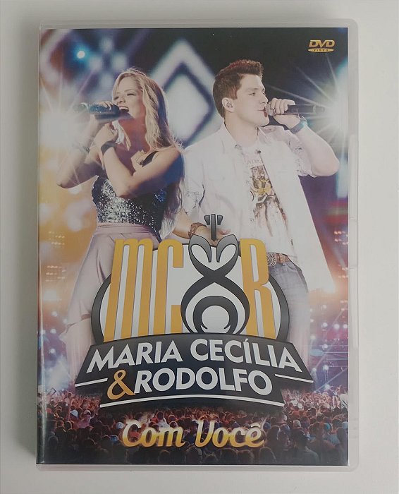 Dvd Maria Cecília e Rodolfo - com Você Editora (2013) [usado]
