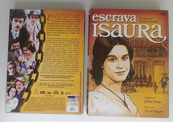 Dvd Escrava Isaura Box Novela Editora (2012) [usado]