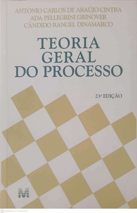 Livro Teoria Geral do Processo Autor Cintra, Antonio Carlos de Araújo e Outros (2007) [usado]