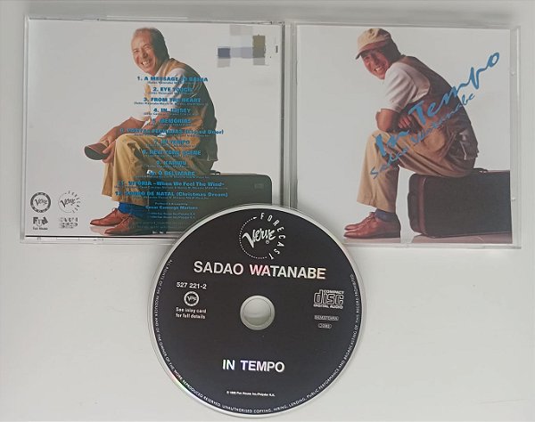 Cd In Tempo / Importado Interprete Sadao Watanabe (1994) [seminovo]