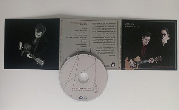 Cd Aint no Strangers Here (c/ Assinatura) Interprete Alamo Leal e Flávio Guimarães [seminovo]