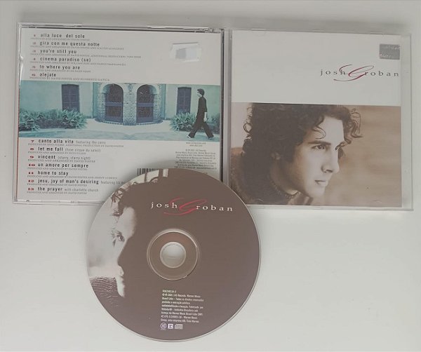Cd Álbum de 2001 Interprete Josh Groban (2001) [seminovo]