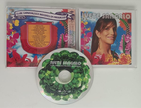 Cd Clube Carnavalesco Interprete Ivete Sangalo (2003) [seminovo]