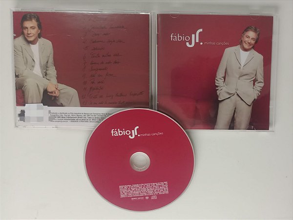 Cd Minhas Canções Interprete Fábio Jr. (2006) [seminovo]