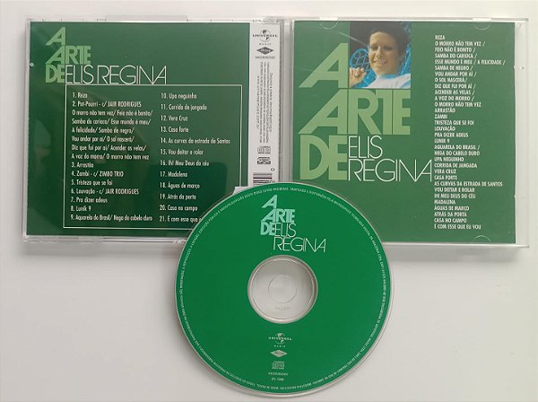 Cd a Arte de Interprete Elis Regina [seminovo]