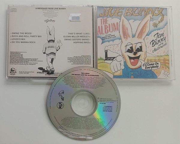 Cd The Album Interprete Jive Bunny (1990) [seminovo]