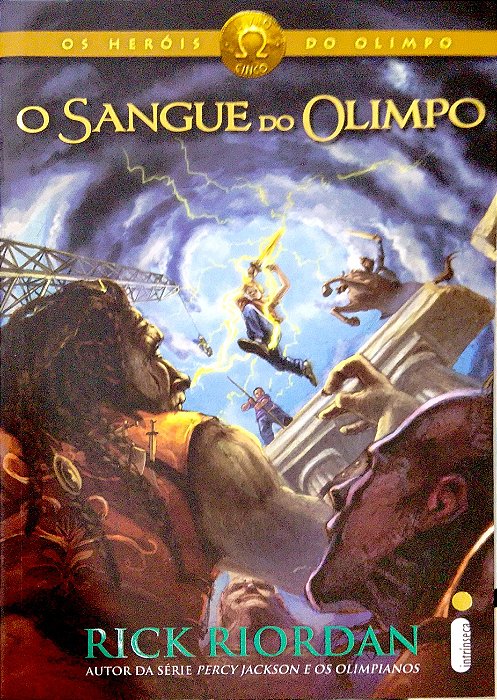 Livro o Sangue do Olimpo [os Heróis do Olimpo; 5] Autor Riordan, Rick (2014) [seminovo]
