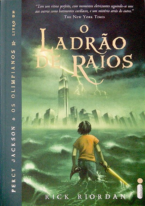 Livro o Ladrão de Raios [percy Jackson e os Olimpianos; 1] Autor Riordan, Rick (2010) [seminovo]