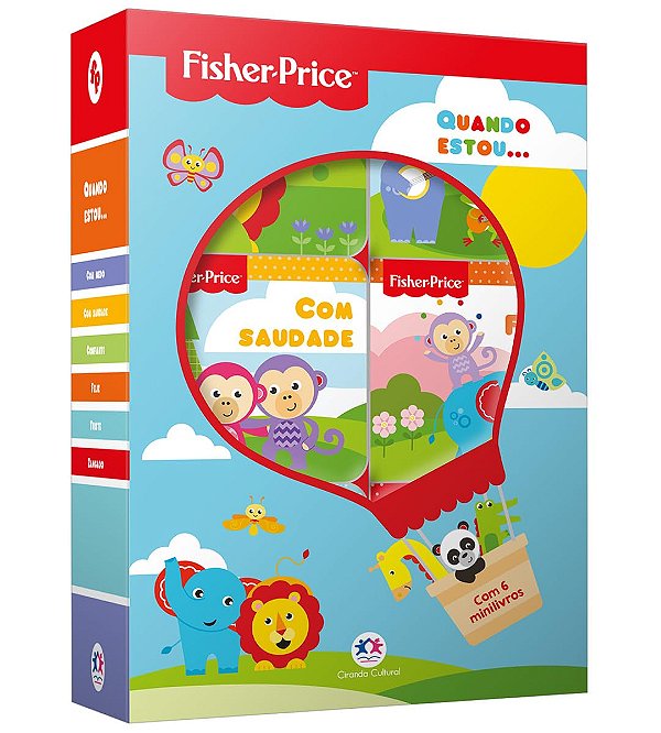 Livro Box Fisher-price 6 Minilivros Autor Autor Desconhecido (2026) [novo]