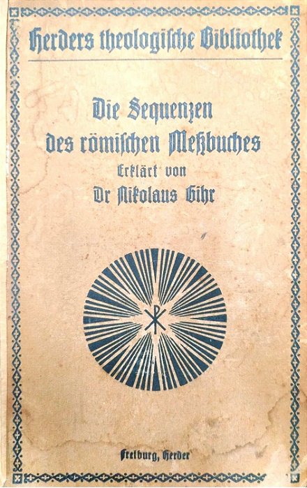 Livro Die Sequenzen Des Römischen Meßbuches Autor Gihr, Dr. Nikolaus (1900) [usado]