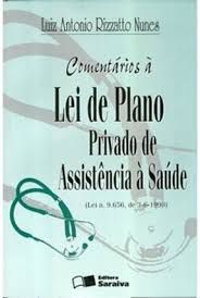 Livro Comentários À Lei de Plano Privado de Assitência À Saúde( Lei N. 9656, de 3-6-1998) Autor Nunes, Luiz Antonio Rizzatto (2000) [usado]