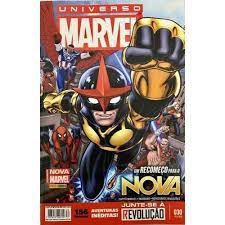 Gibi Universo Marvel Nº 30 - Totalmente Nova Marvel Autor um Recomeço para o Nova (2016) [novo]