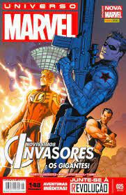 Gibi Universo Marvel Nº 25 - Totalmente Nova Marvel Autor Novissimos Vingadores os Gigantes (2015) [novo]