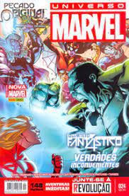 Gibi Universo Marvel Nº 24 - Totalmente Nova Marvel Autor Quarteto Fantastico Verdades Inconvenientes (2015) [novo]