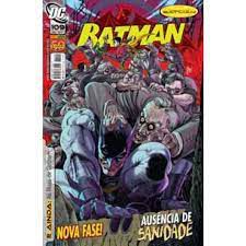 Gibi Batman Nº 109 Autor Ausencia da Sanidade - Nova Fase (2011) [usado]