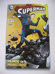 Gibi Superman Nº 40 - os Novos 52 Autor Mundo de Monstros (2016) [usado]