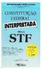 Livro Constituicao Federal Interpretada pelo Stf Autor Custódio, Antonio Joaquim Ferreira (1998) [usado]