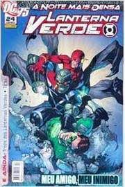 Gibi Lanterna Verde Nº 24 - a Noite Mais Densa Autor Meu Amigo, Meu Inimigo (2010) [usado]