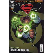 Gibi Superman & Batman Nº 20 Autor a Estreia da Tropa dos Lanterna Verdes! - Ligação com Crise Infinita (2007) [usado]