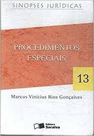 Livro Procedimentos Especiais 13 Autor Gonçalves, Marcus Vinícius Rios (1999) [usado]