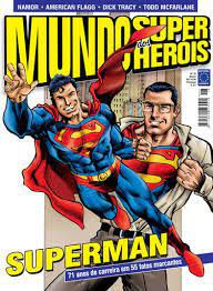 Gibi Mundo dos Super Herois Nº 18 Autor Superman 71 Anos de Carreira em 55 Fatos Marcantes [usado]