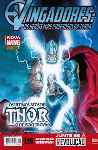 Gibi Vingadores: os Heróis Mais Poderosos da Terra Nº 09 Autor os Últimos Atos de Thor o Deus do Trovão (2015) [usado]