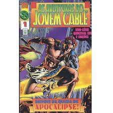 Gibi as Aventuras do Jovem Cable - 2 Edições Autor 2 Volumes [usado]