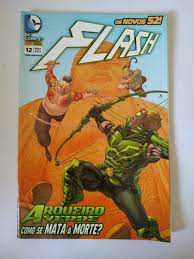 Gibi Flash Nº 12 - Novos 52 Autor Arqueiro Verde Como Se Mata a Morte? (2013) [usado]
