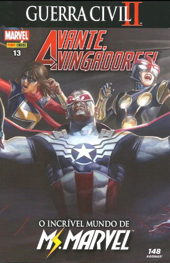 Gibi Avante Vingadores - Guerra Civil Nº 13 Autor Guerra Civil Ii (2017) [usado]