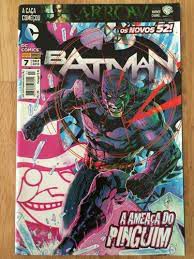 Gibi Batman Nº 07 - Novos 52 Autor a Ameaça do Pinguim (2012) [usado]