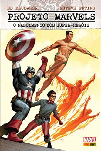 Gibi Projeto Marvels: o Nascimento dos Super-heróis Autor Ed Brubaker e Steve Epting [usado]