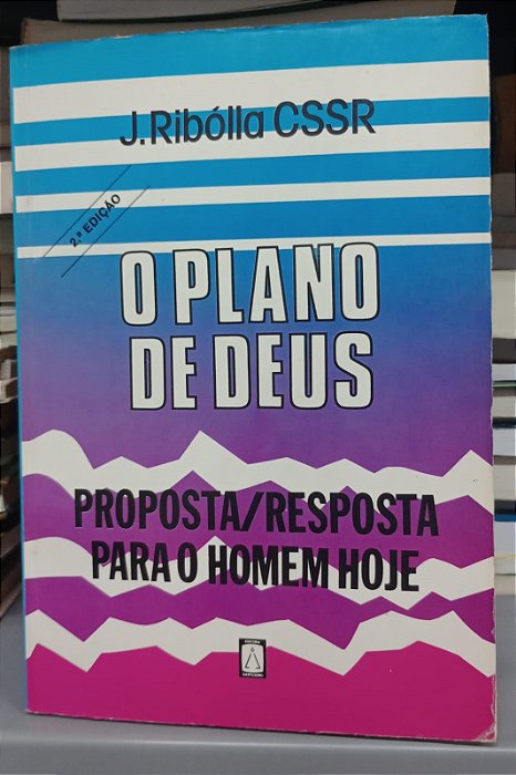 Livro Plano de Deus, o Autor Ribolia, J. (1987) [usado]