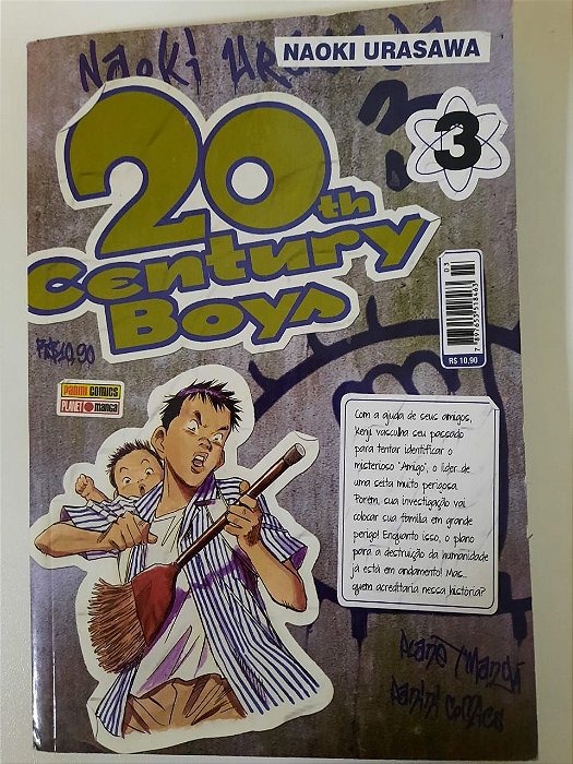 Gibi 20th Century Boys Nº 03 Autor 20th Century Boys [usado]