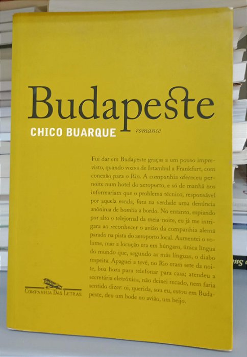Livro Budapeste Autor Buarque, Chico (2003) [usado]