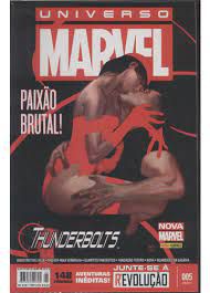 Gibi Universo Marvel Nº 05 - Nova Marvel Autor Paixão Brutal - Thunderbolts (2014) [usado]
