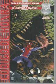 Gibi Código de Honra Nº 01 Autor para Proteger e Servir o Universo Marvel [usado]