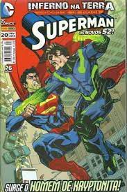 Gibi Superman Nº 20 - Novos 52 Autor Surge o Homem de Kryptonita! (2014) [novo]
